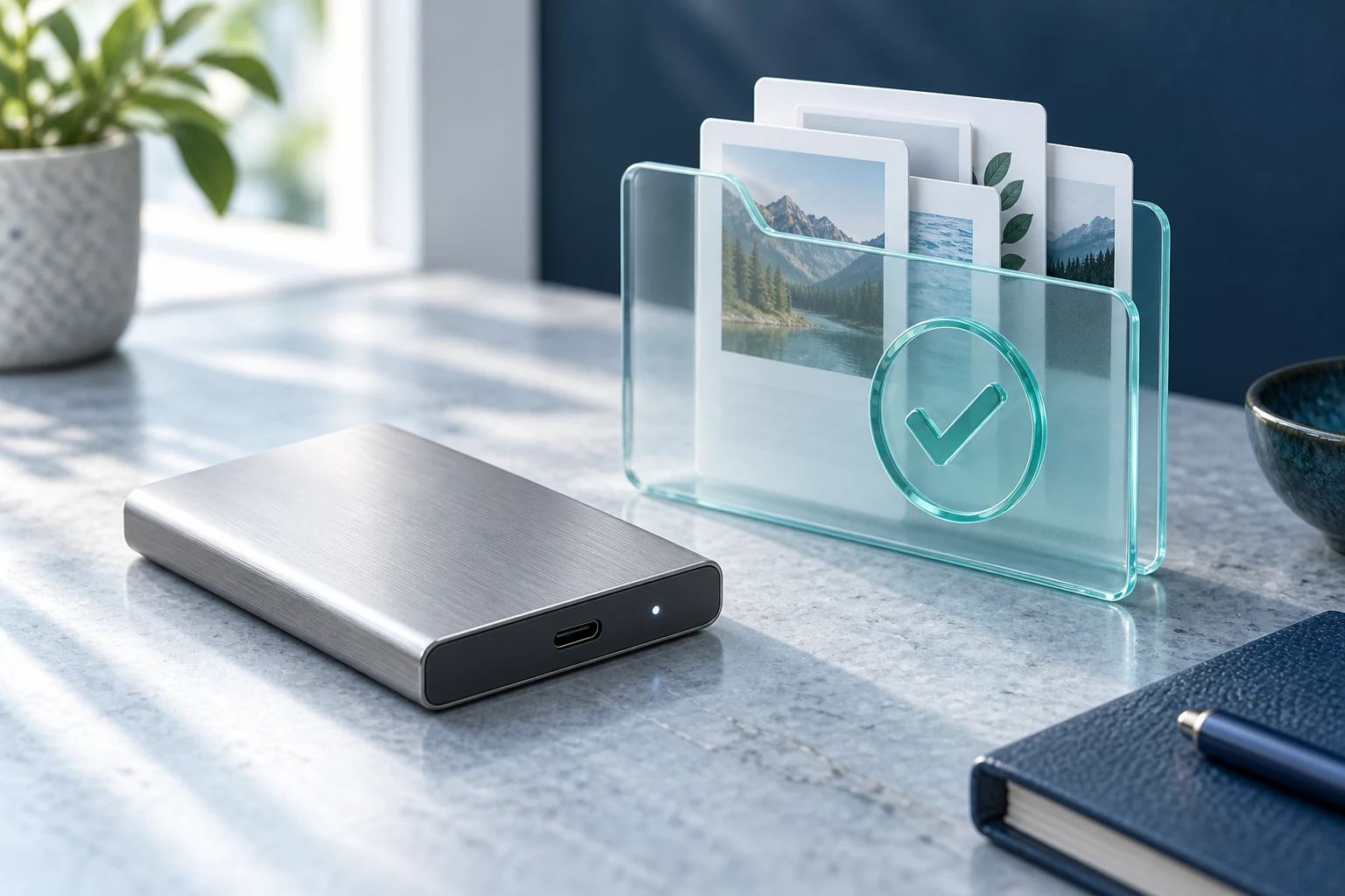 Внешний SSD и документы: локальное хранение и проверка целостности